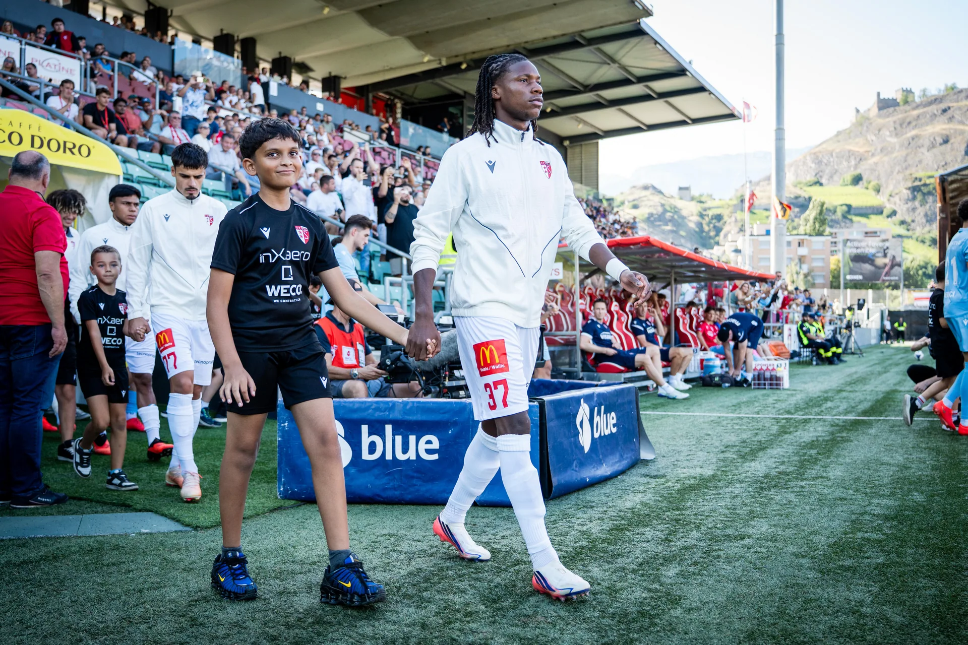FC Sion durante l'evento sportivo
